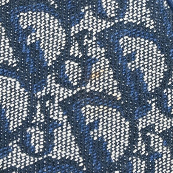 Christian Dior Navy Trotter Saddle Handbag - Picture 6 of 10